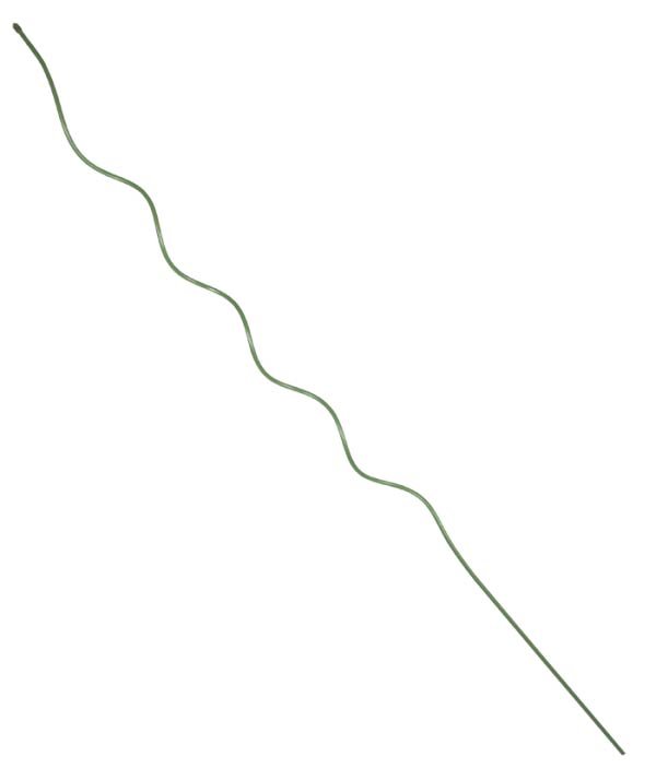 Сталевий спіральний прут із покриттям з ПВХ, 150см, TYS08150P