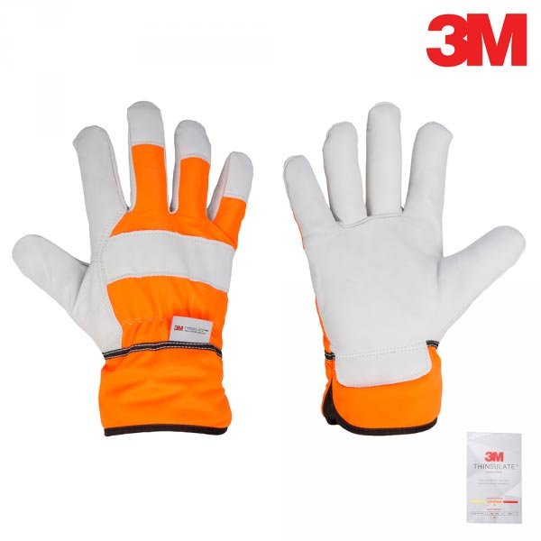Захисні рукавички AVERT з натуральної шкіри, 3M, RWTA95
