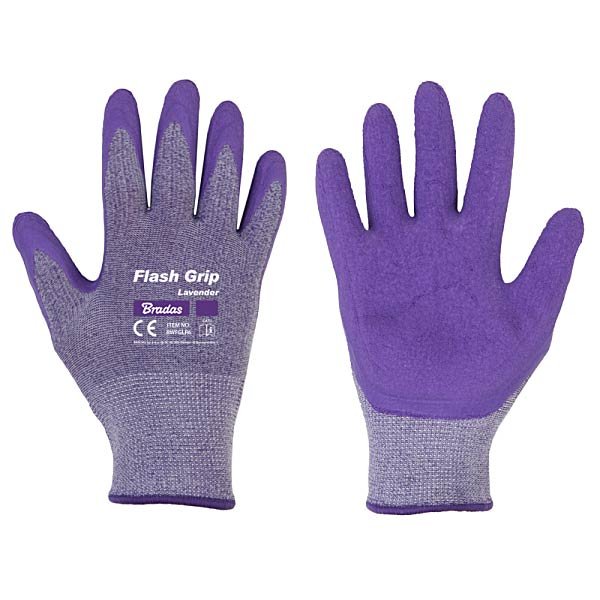Защитные перчатки FLEX GRIP LAVENDER, размер 8, RWFGLR8