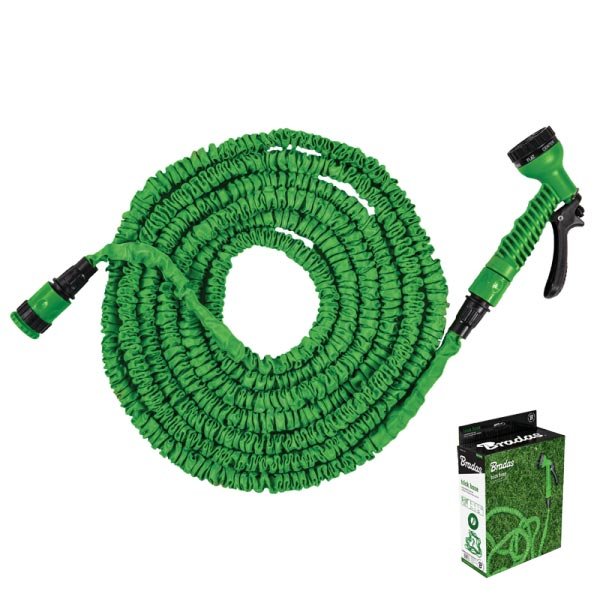 Растягивающийся шланг TRICK HOSE 5-15 м, зеленый, WTH0515GR-T