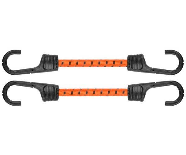 Резиновый шнур с крючками, 2 х 60см, PVC BUNGEE CORD HOOK, BCH2-08060OR-B
