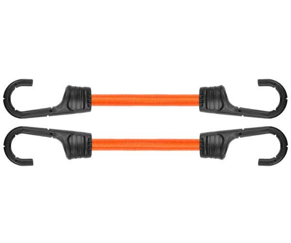 Резиновый шнур с крючками, 2 х 80см, PVC BUNGEE CORD HOOK, BCH2-08080OR-B