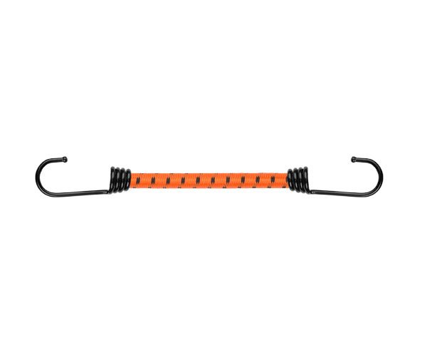 Резиновый шнур с крючками, 60см, BUNGEE CORD HOOK, BCH1-08060OR-E